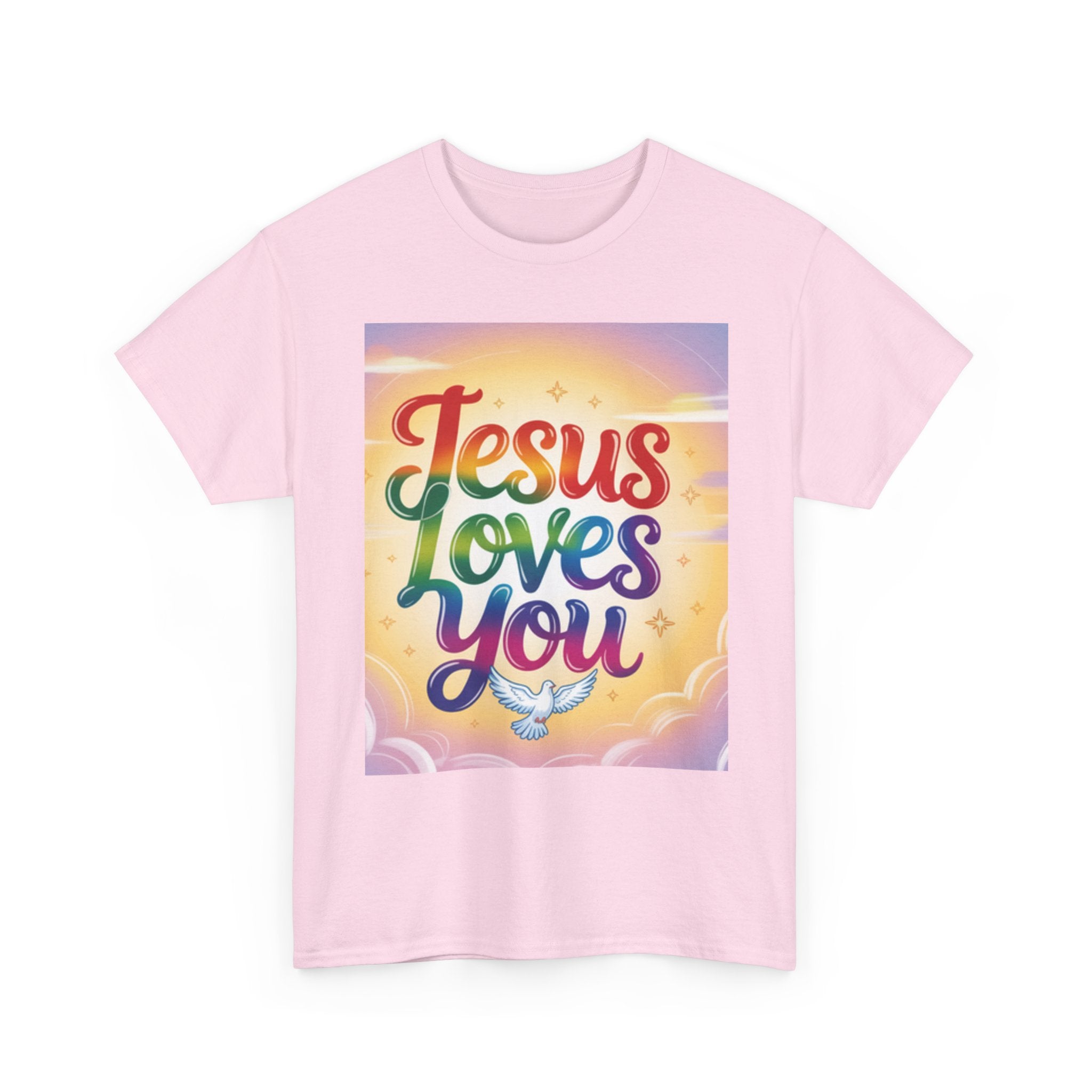 Jesus Loves You T-Shirt, Faith Shirt, Christian apparel Printify