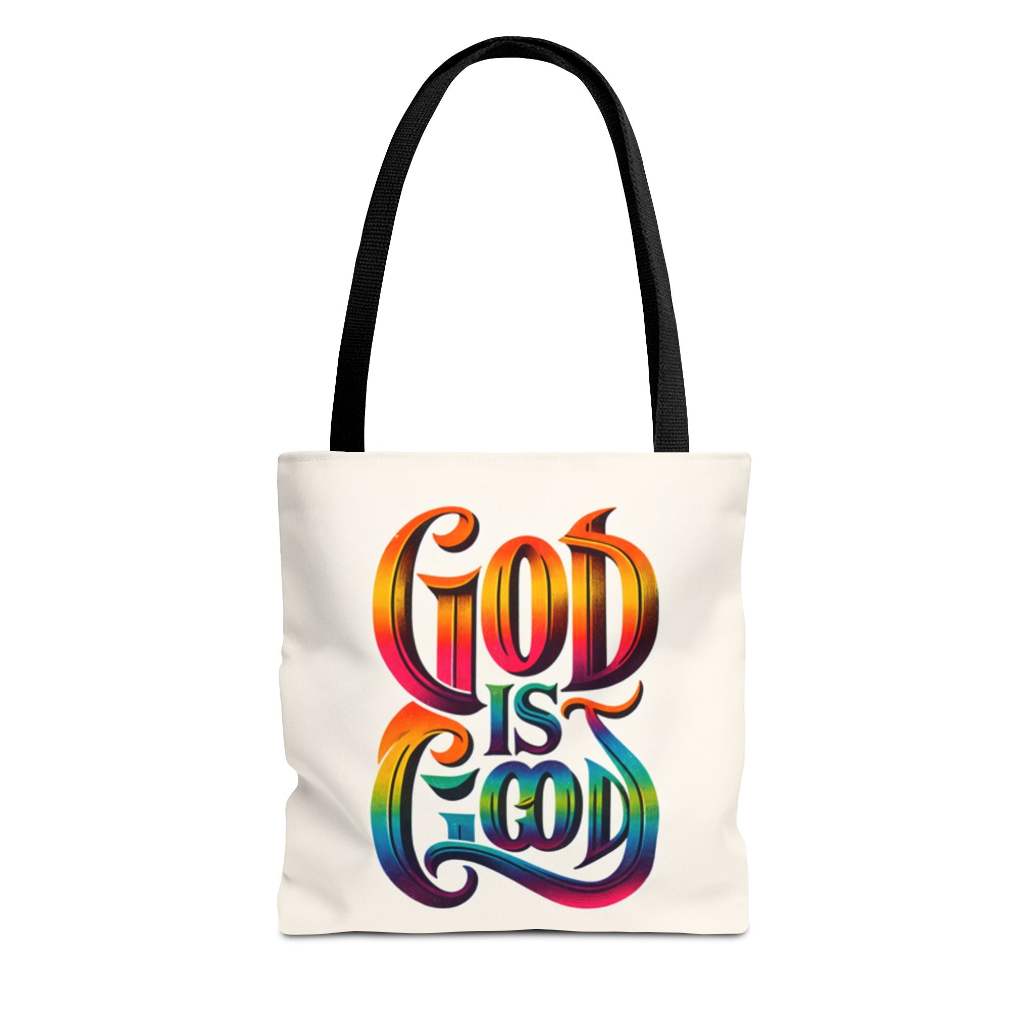 God is Good Tote, Christian Tote, Faith Statement Tote