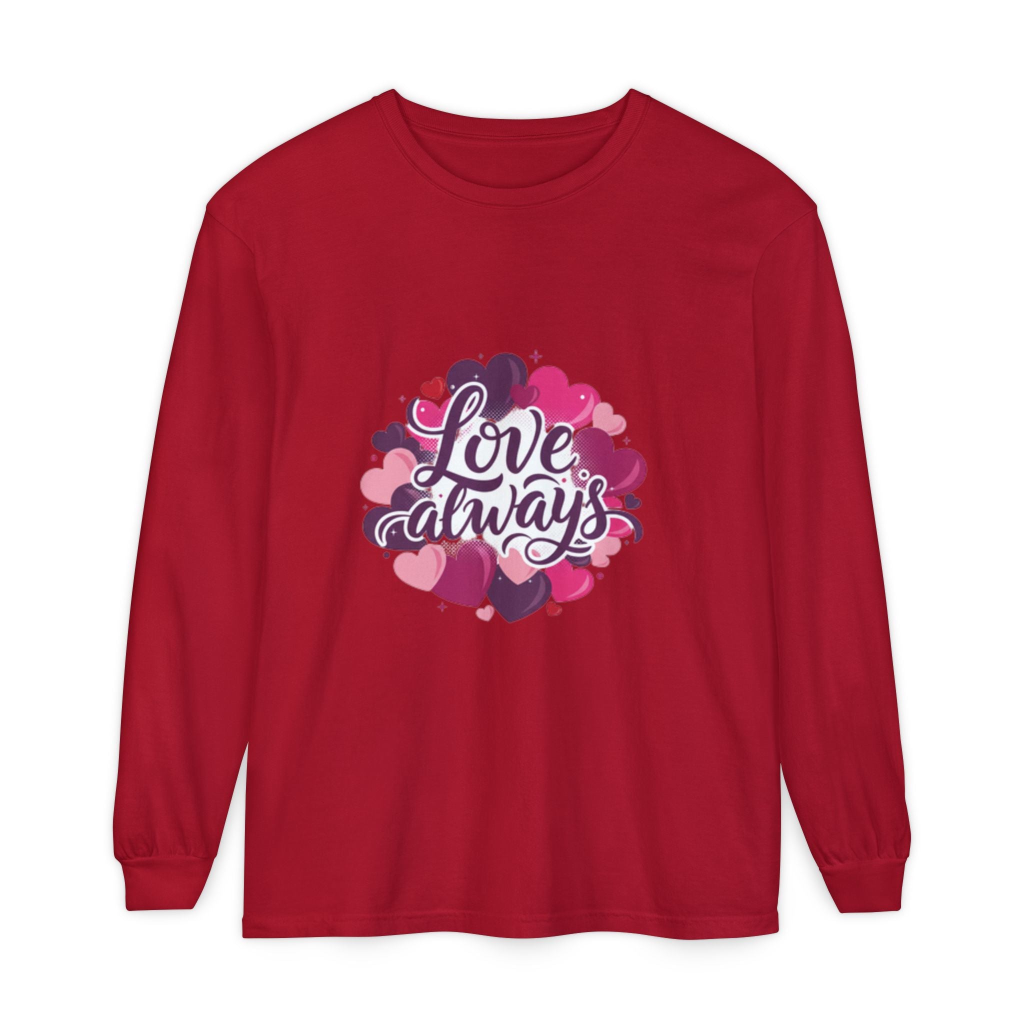 Love Always Heart Long Sleeve T-Shirt