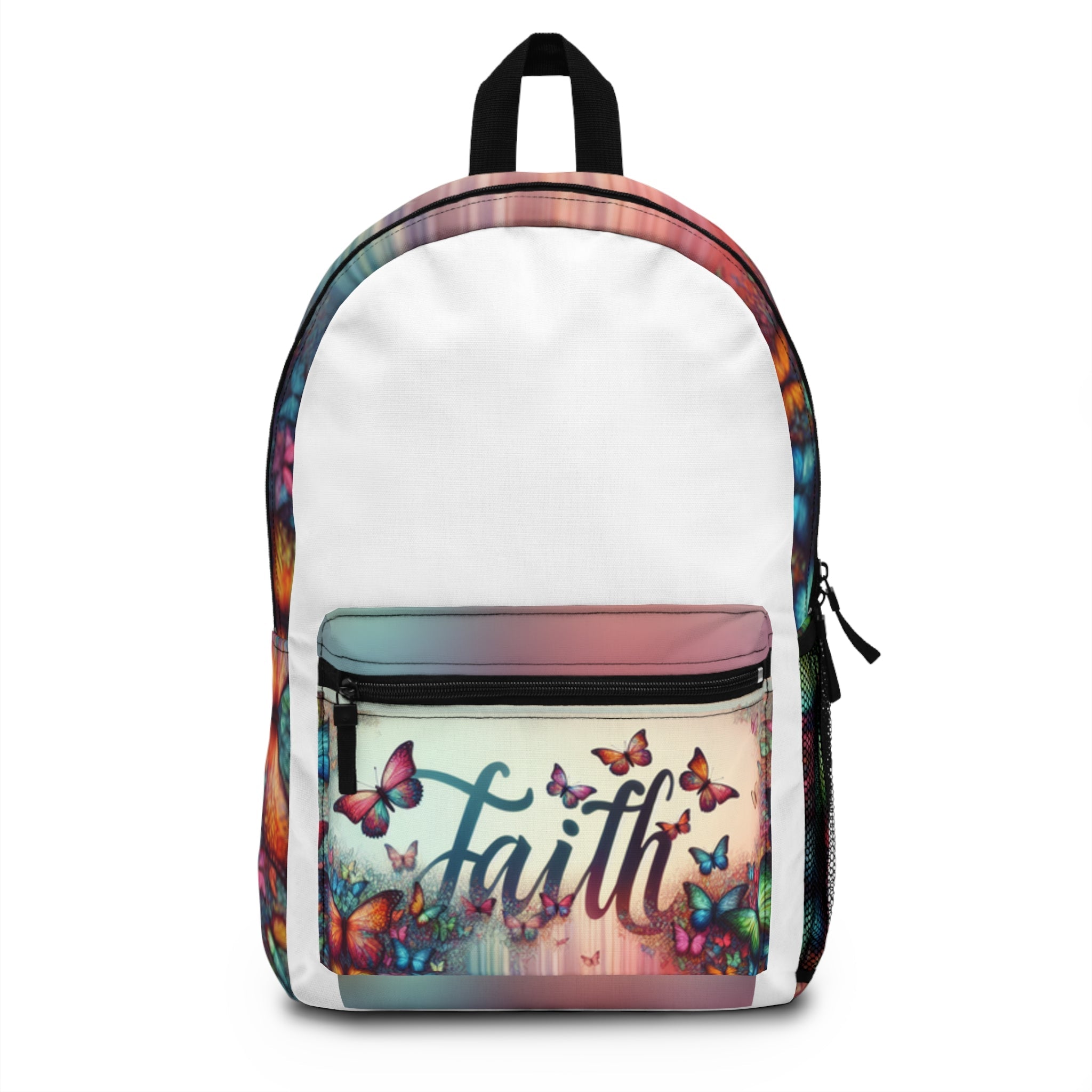 FFaith Butterfly Backpack Faith Apparel Butterfly Lover aith Butterfly Backpack, Faith Apparel, Butterfly Lover Printify
