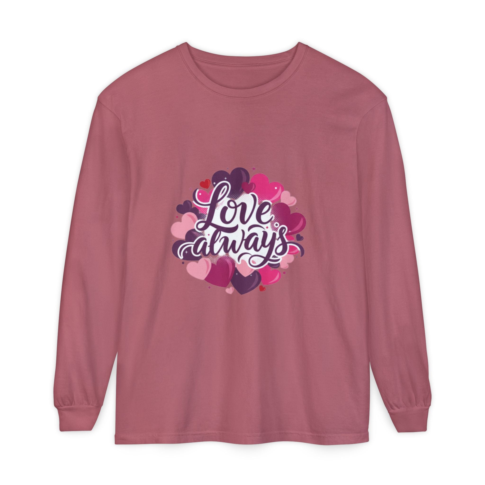 Love Always Heart Long Sleeve T-Shirt