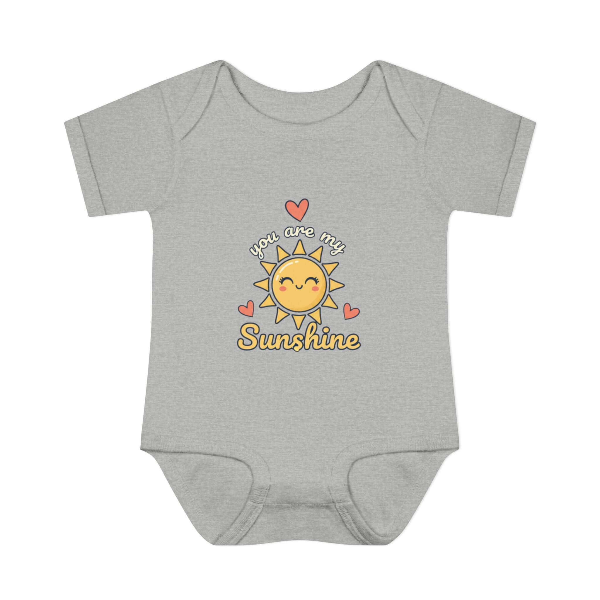 Infant Apparel grey You Are My Sunshine Infant Bodysuit