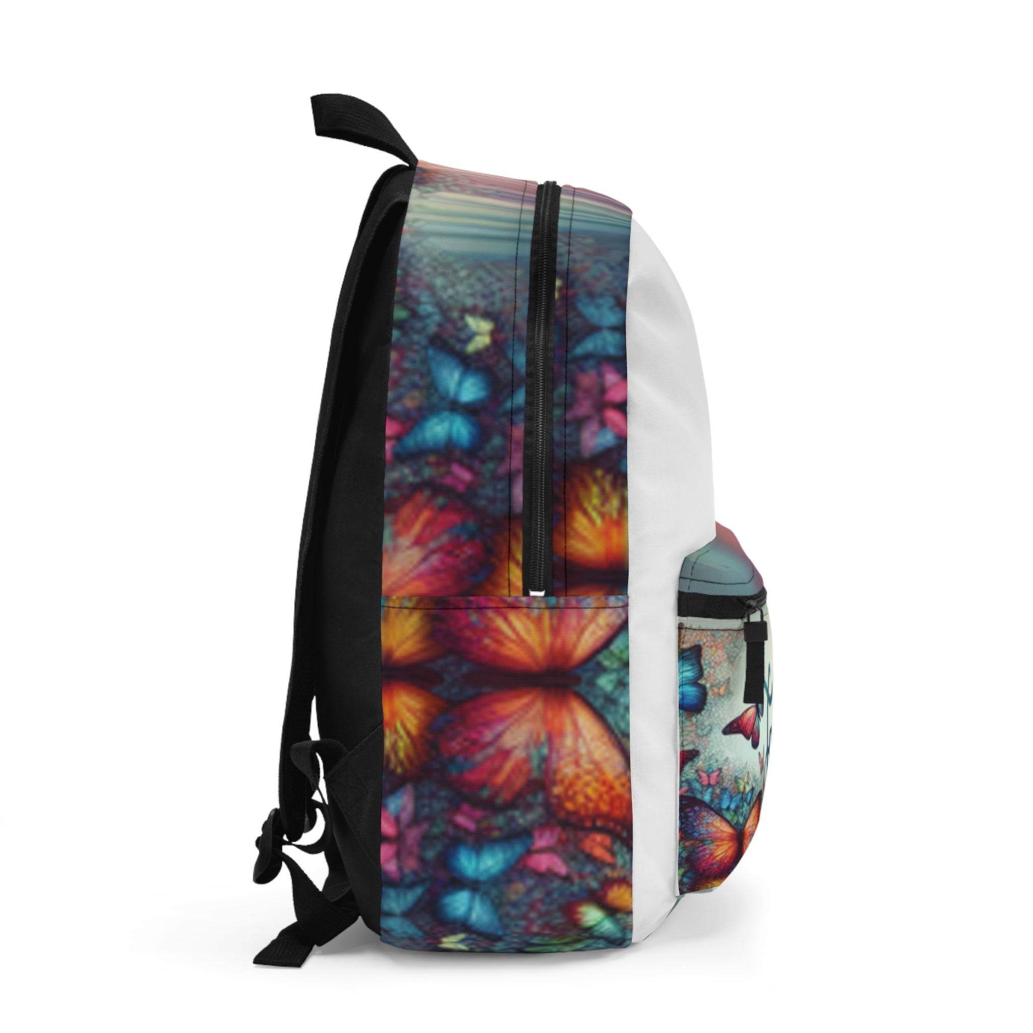 Faith Butterfly Backpack Faith Apparel Butterfly Lover Faith Butterfly Backpack, Faith Apparel, Butterfly Lover Printify