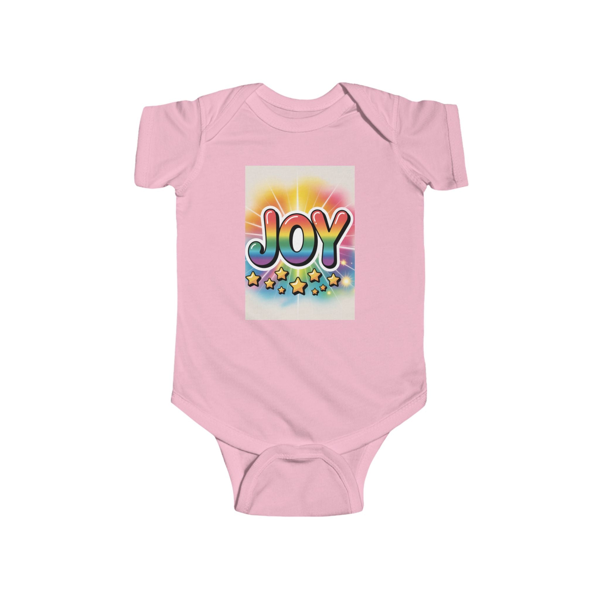 Joy Infant Bodysuit, Colorful Infant Wear, Onesie