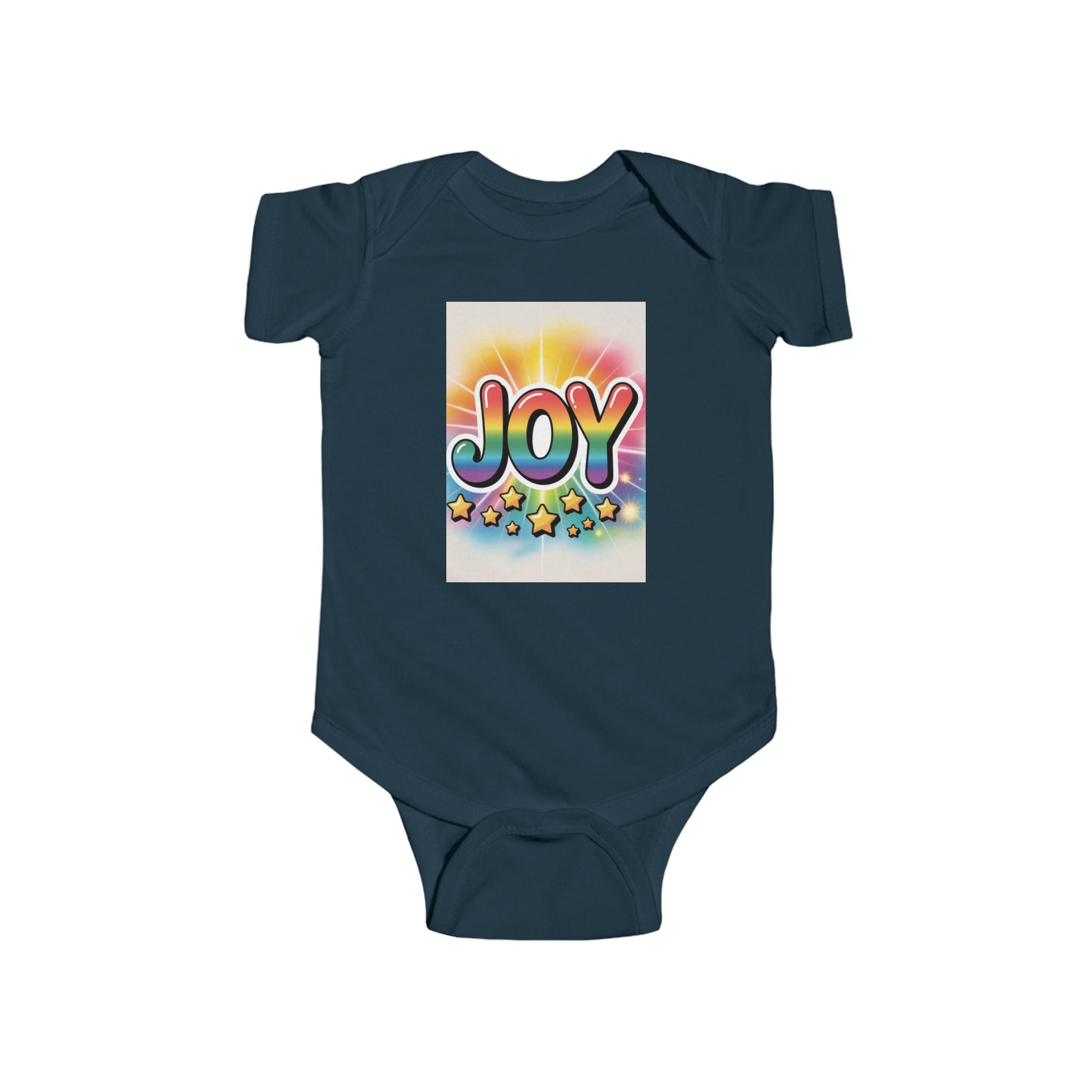 Joy Infant Bodysuit, Colorful Infant Wear, Onesie