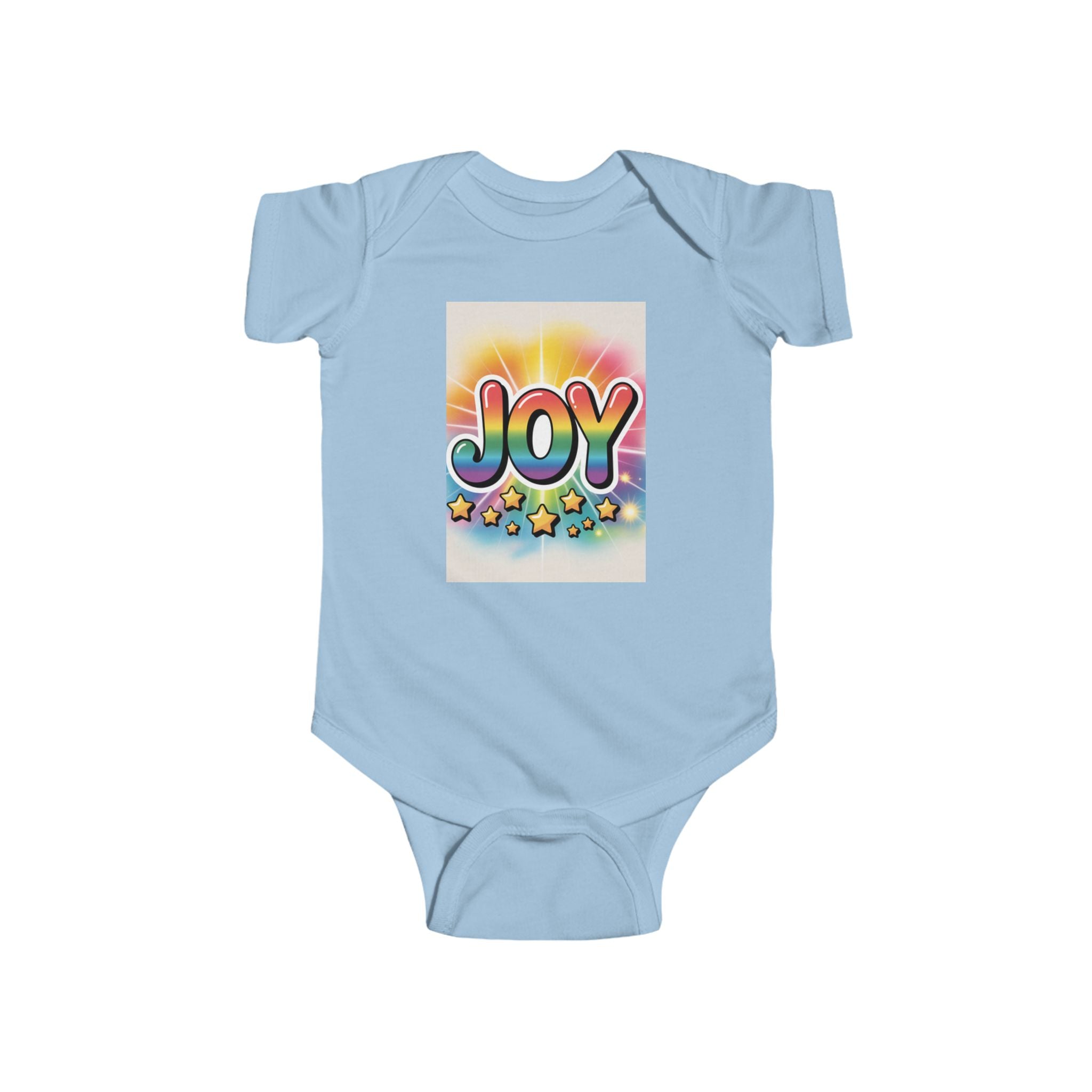 Joy Infant Bodysuit, Colorful Infant Wear, Onesie