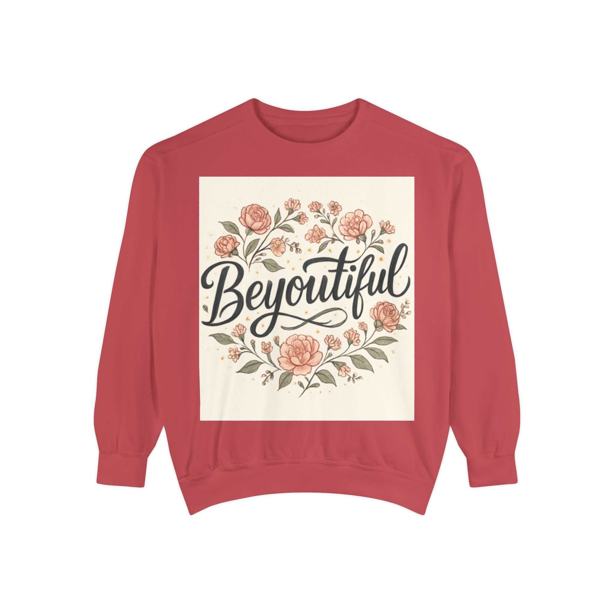 christian sweatshirt Beyoutiful Floral Sweatshirt, Cozy Sweatshirt - faithcovenant