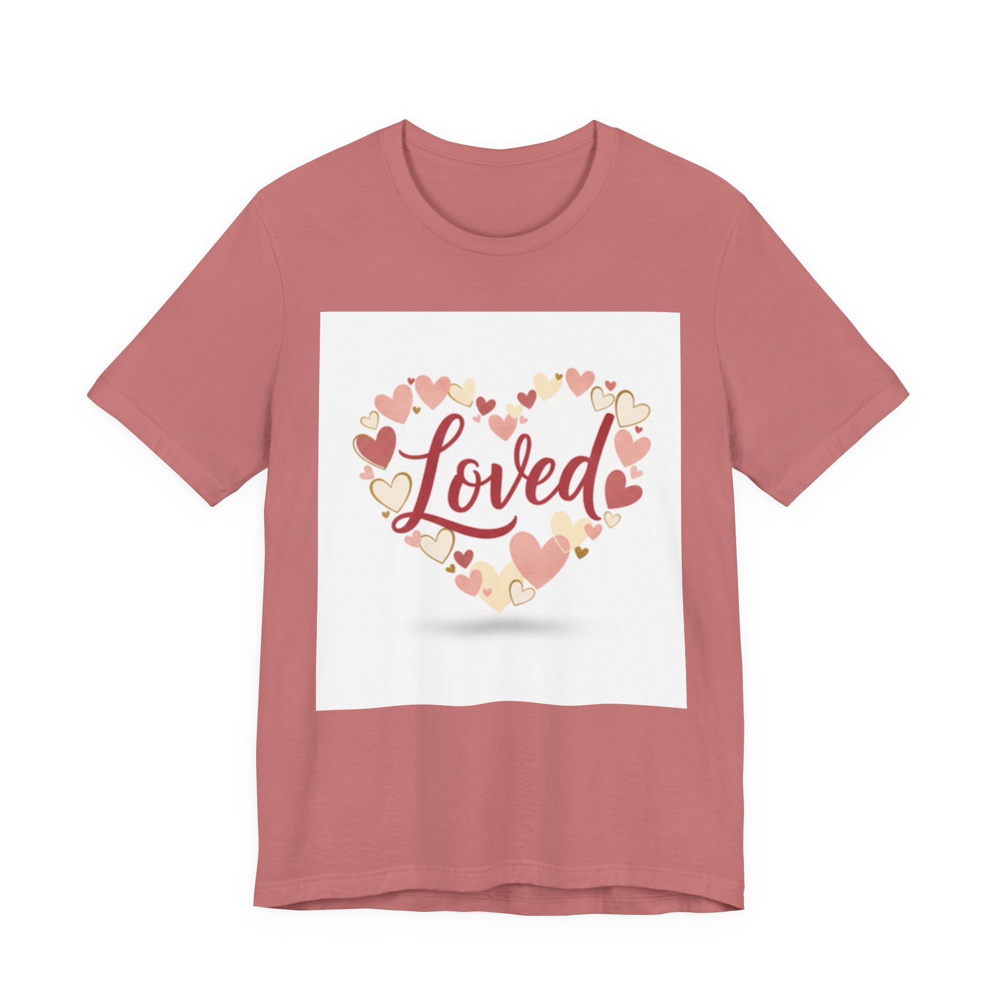 Loved Heart Short Sleeve Tee