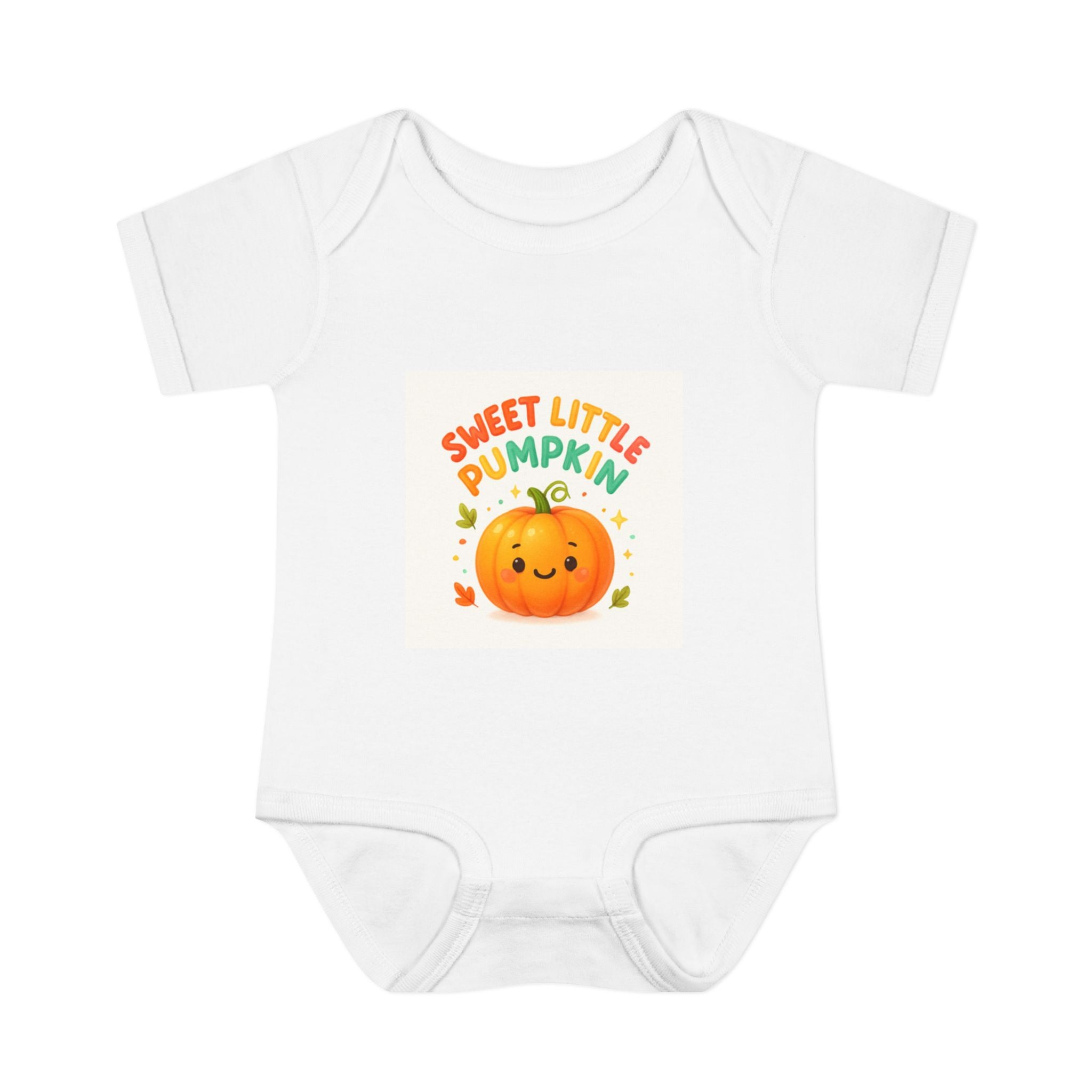 Infant Bodysuit - "Sweet Little Pumpkin" Cute Fall Baby Onesie