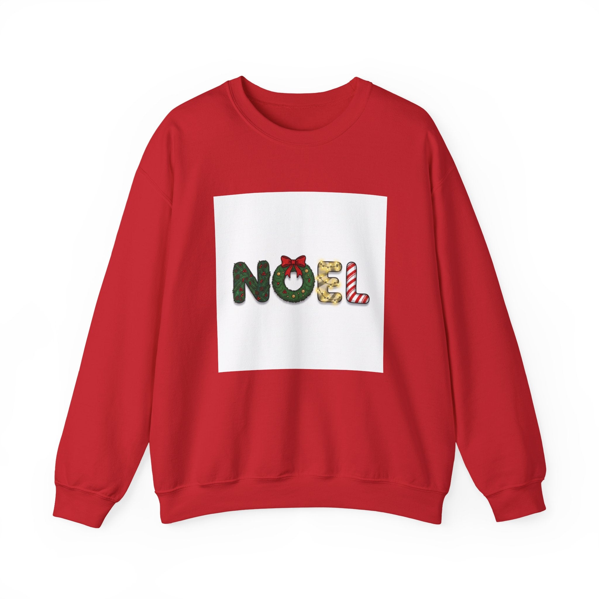 christian sweatshirt Noel Christmas Crewneck christian sweatshirt red
