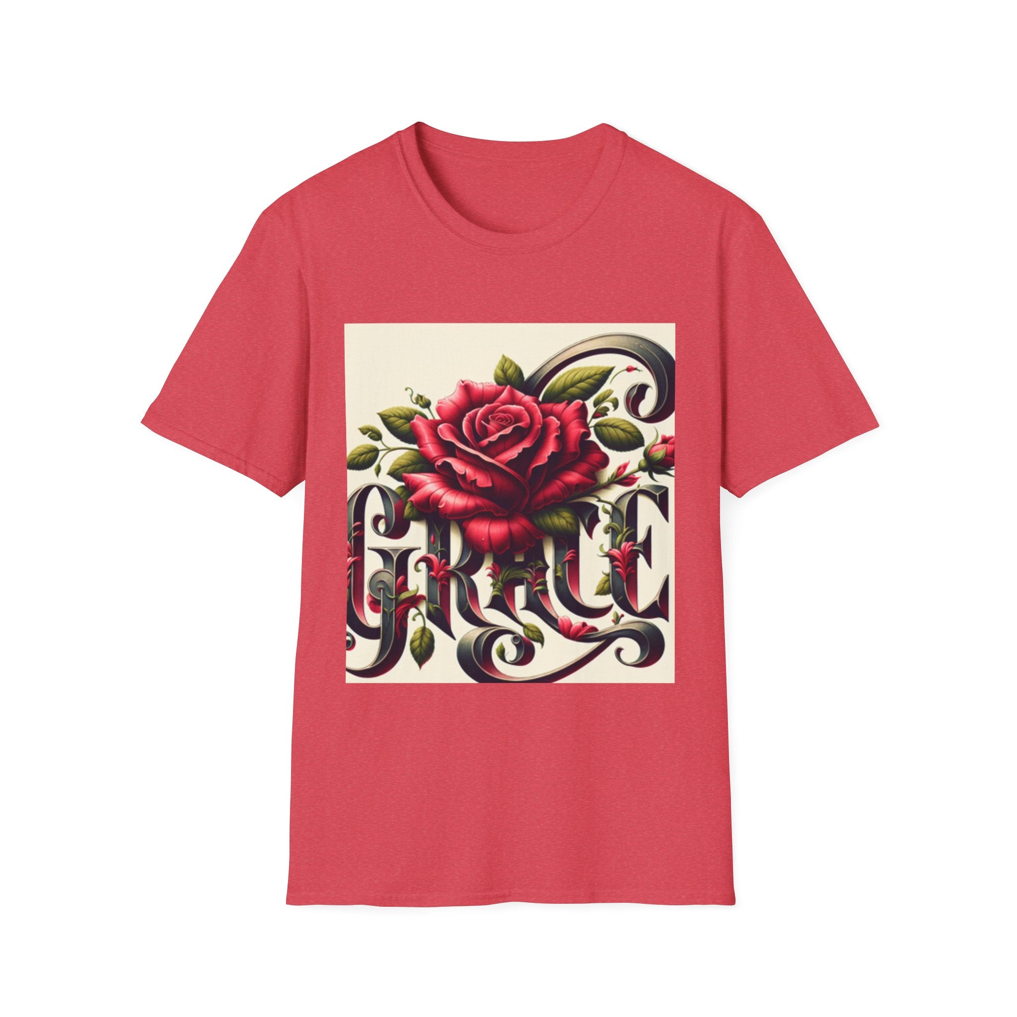 Grace Rose T-Shirt, Faith Shirt, Christian Apparel