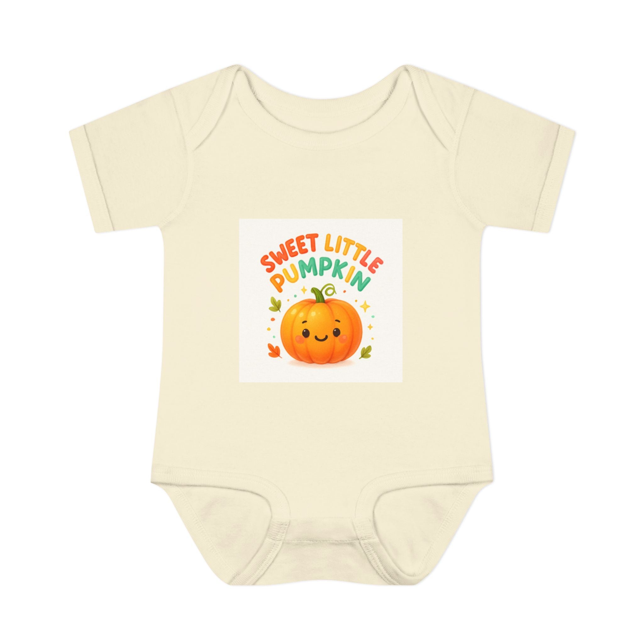 Infant Bodysuit - "Sweet Little Pumpkin" Cute Fall Baby Onesie