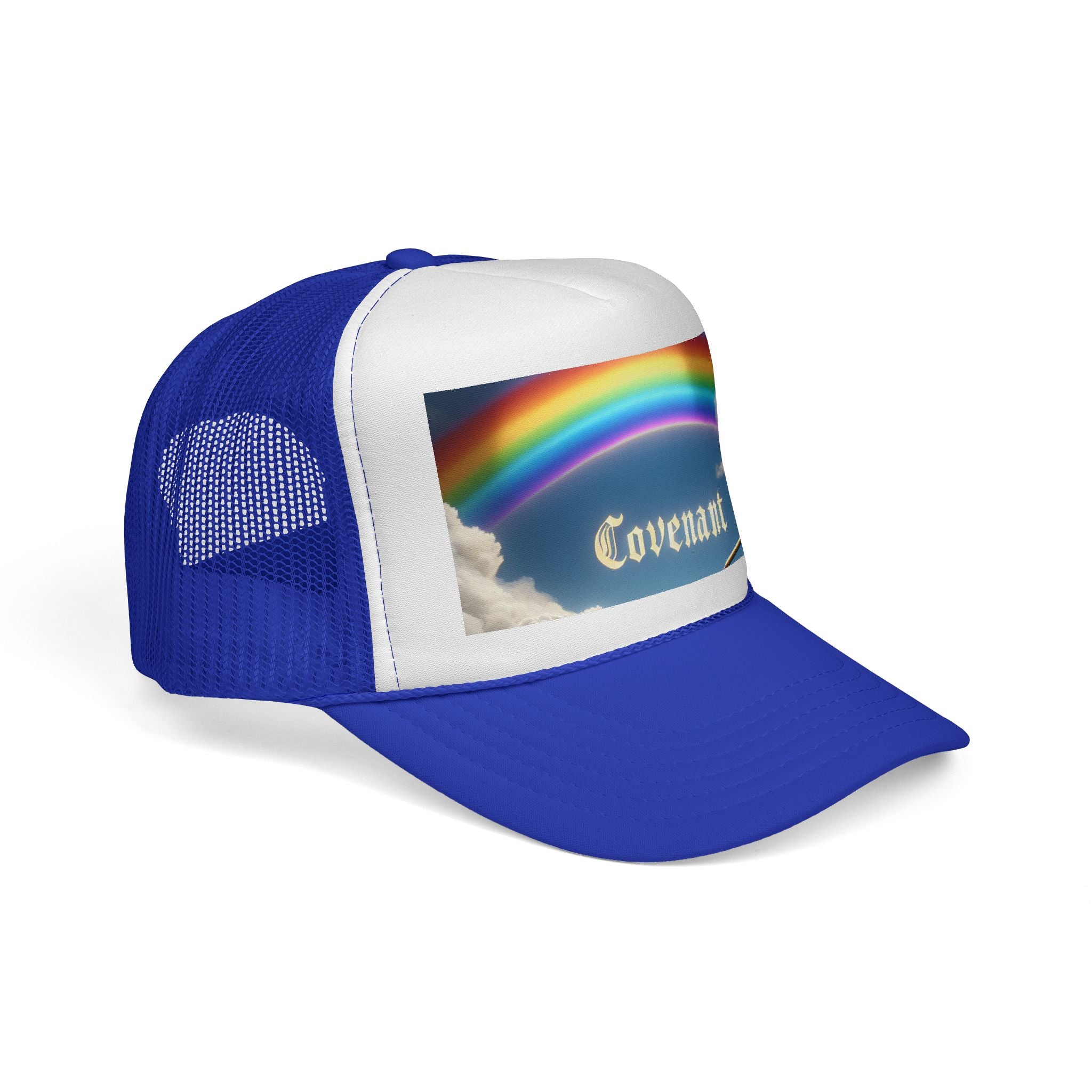 Rainbow Covenant Cap, Trucker Caps, Faith Hat