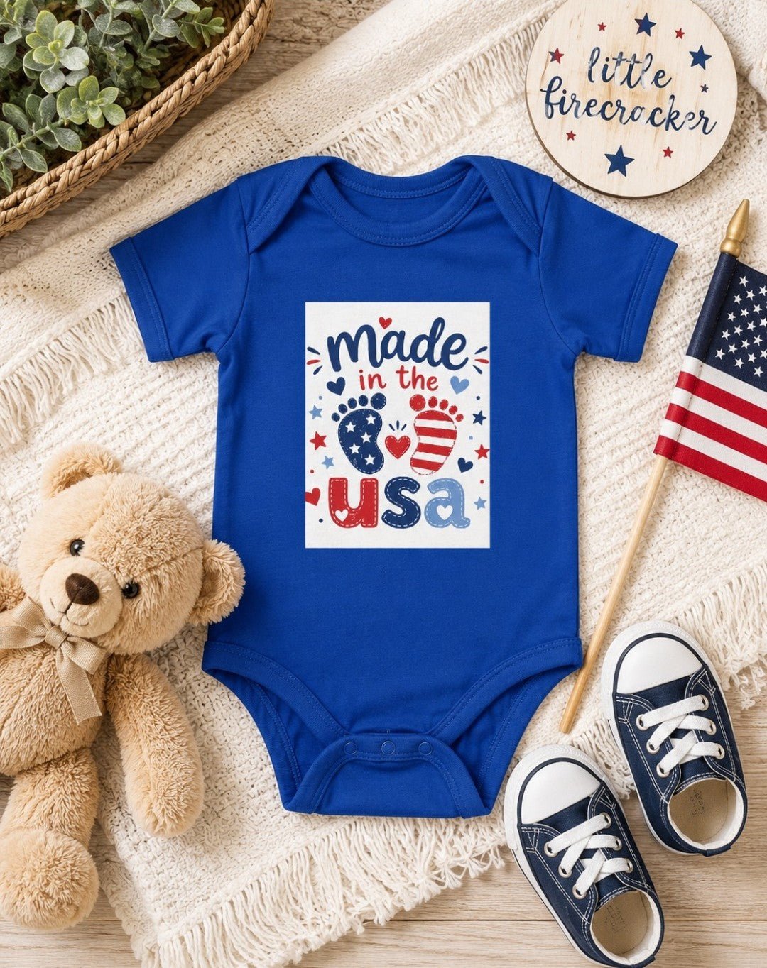 American Onesie Infant Bodysuit — Made in the USA - faithcovenant