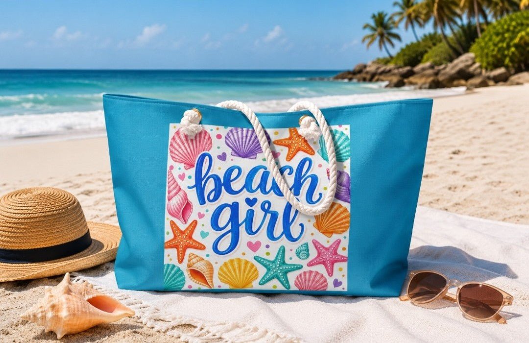 Beach Girl Summer Weekender Bag - faithcovenant
