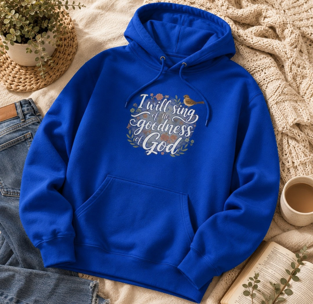 Goodness of God Hoodie — Faith-Inspired Midweight Fleece Hoodie
