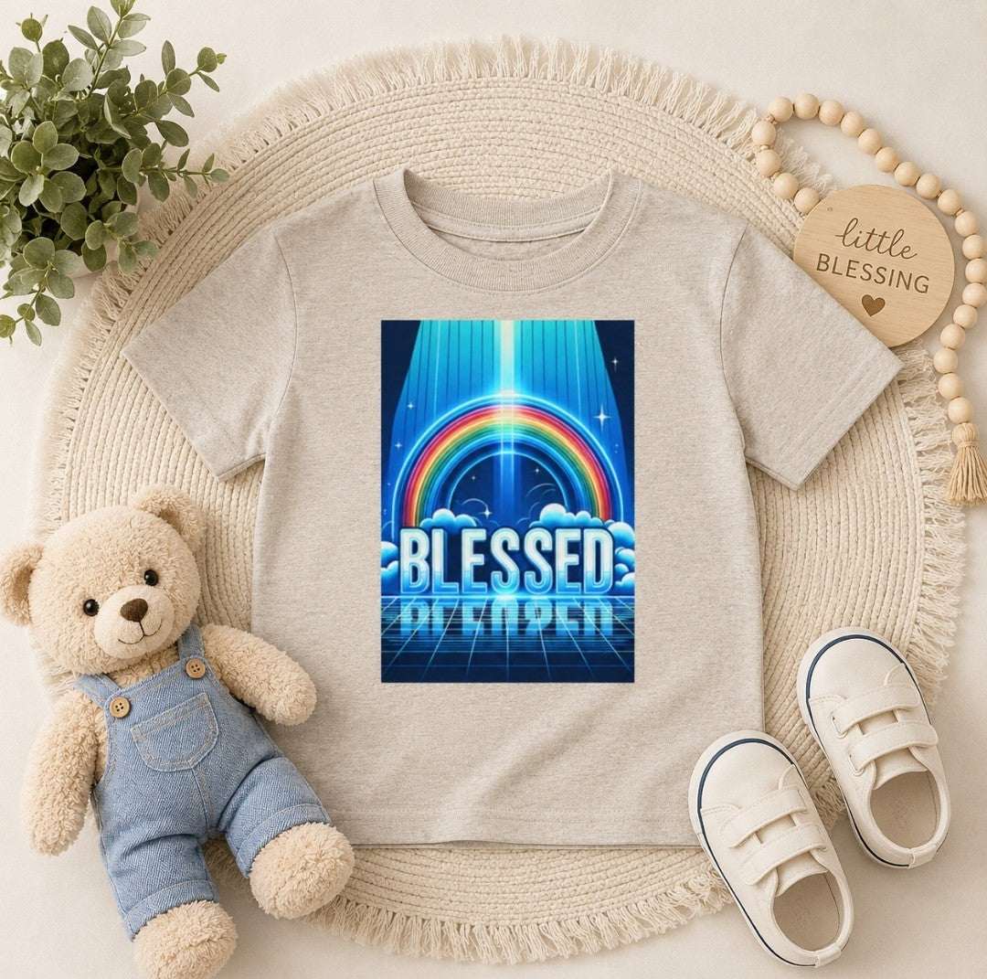 Blessed Infant Jersey Tee, Infant Clothing, Baby Tee - faithcovenant