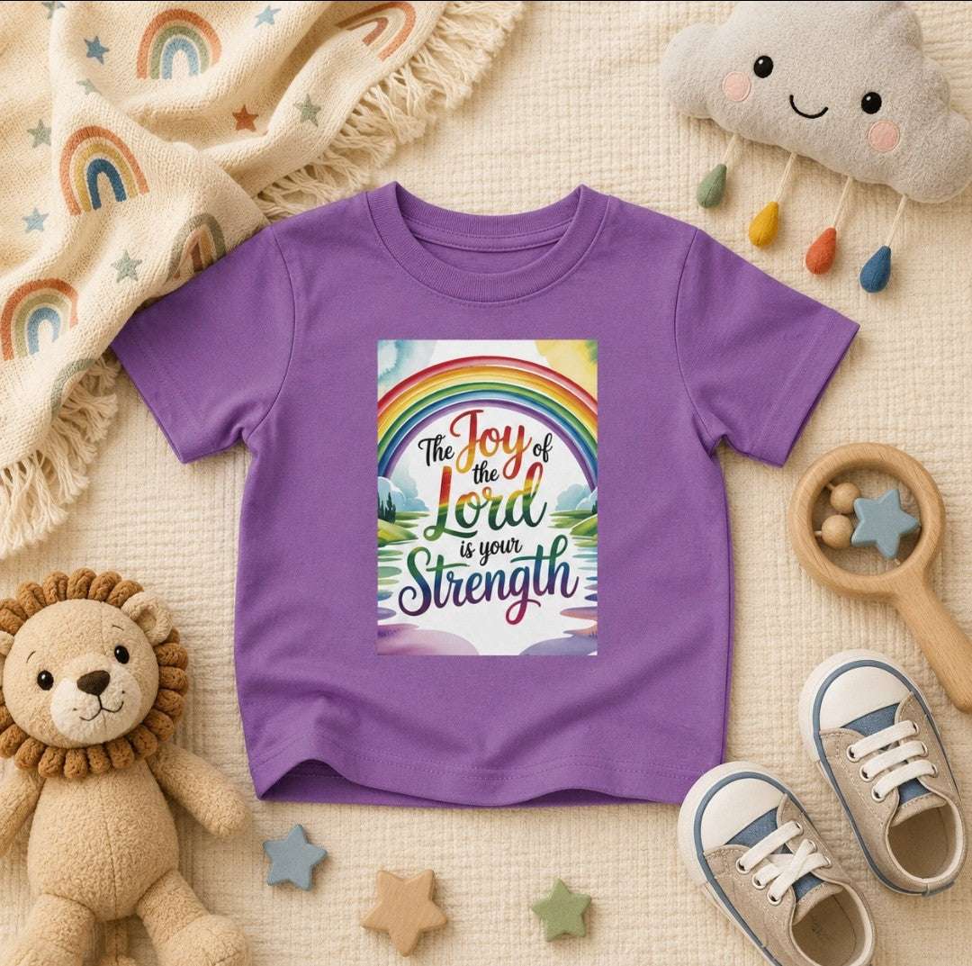 Joy of the Lord Infant Tee, Baby Clothing - faithcovenant
