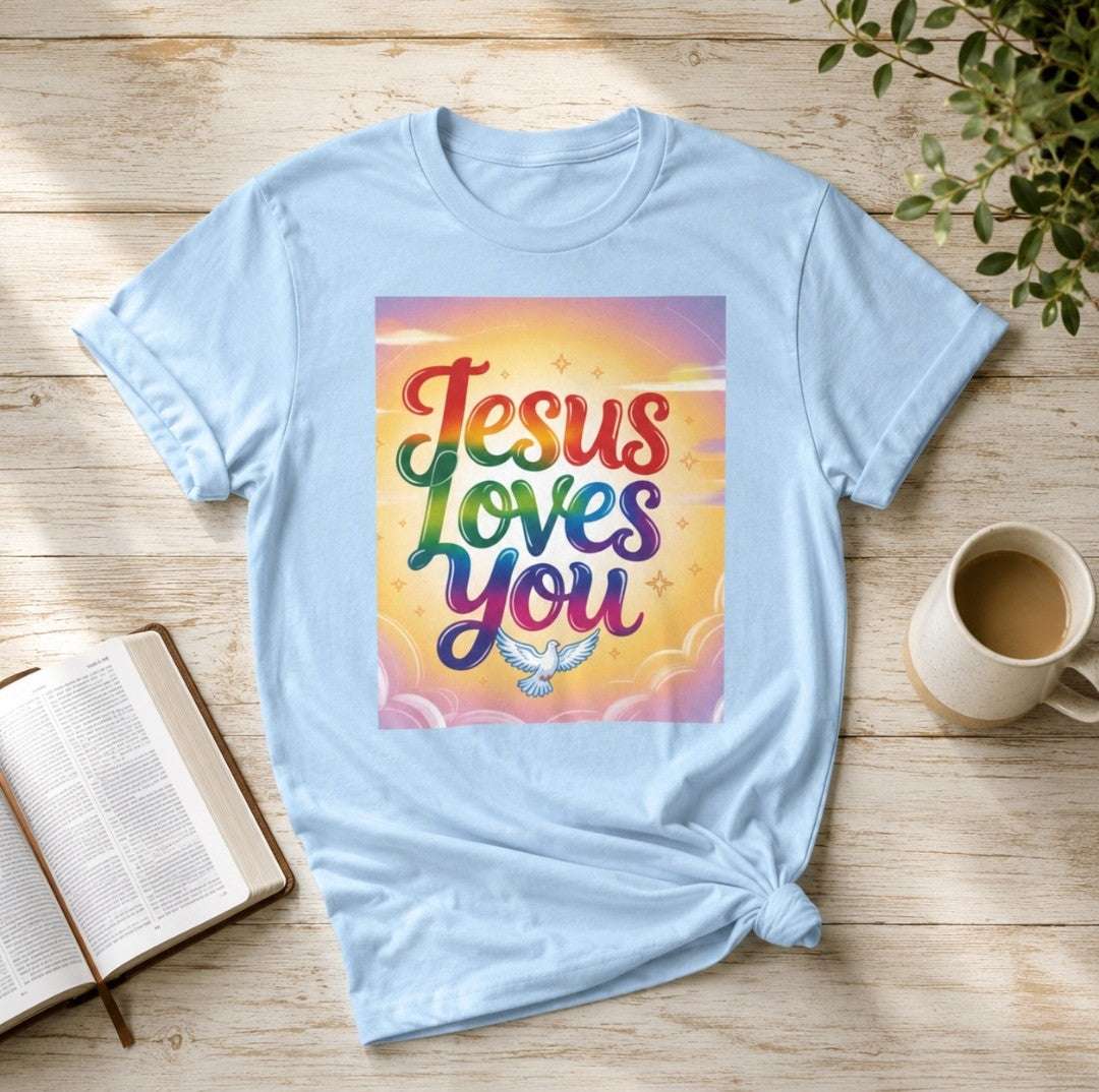 Jesus Loves You Matching Mom + Baby Set - faithcovenant