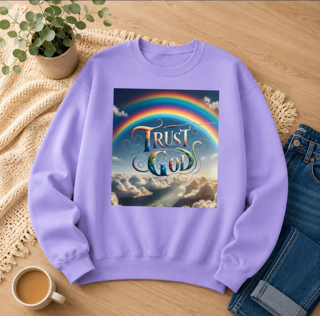 Trust God Faith Sweatshirt - faithcovenant