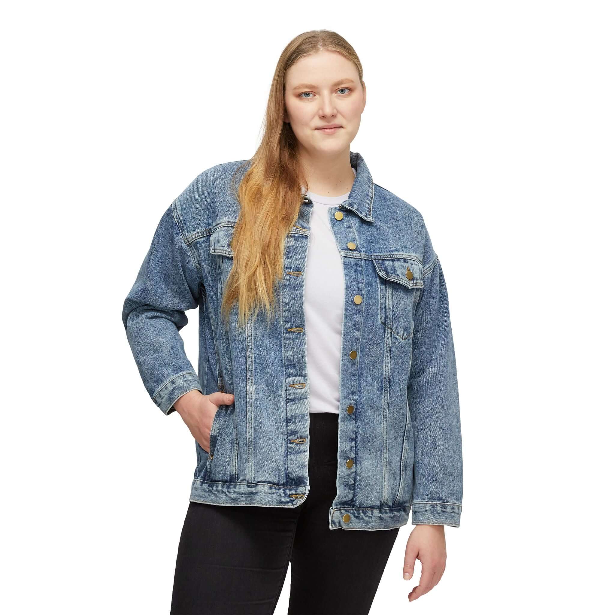 Amazing Grace Amazing Love Denim Jacket — Women's Easter Denim Jacket