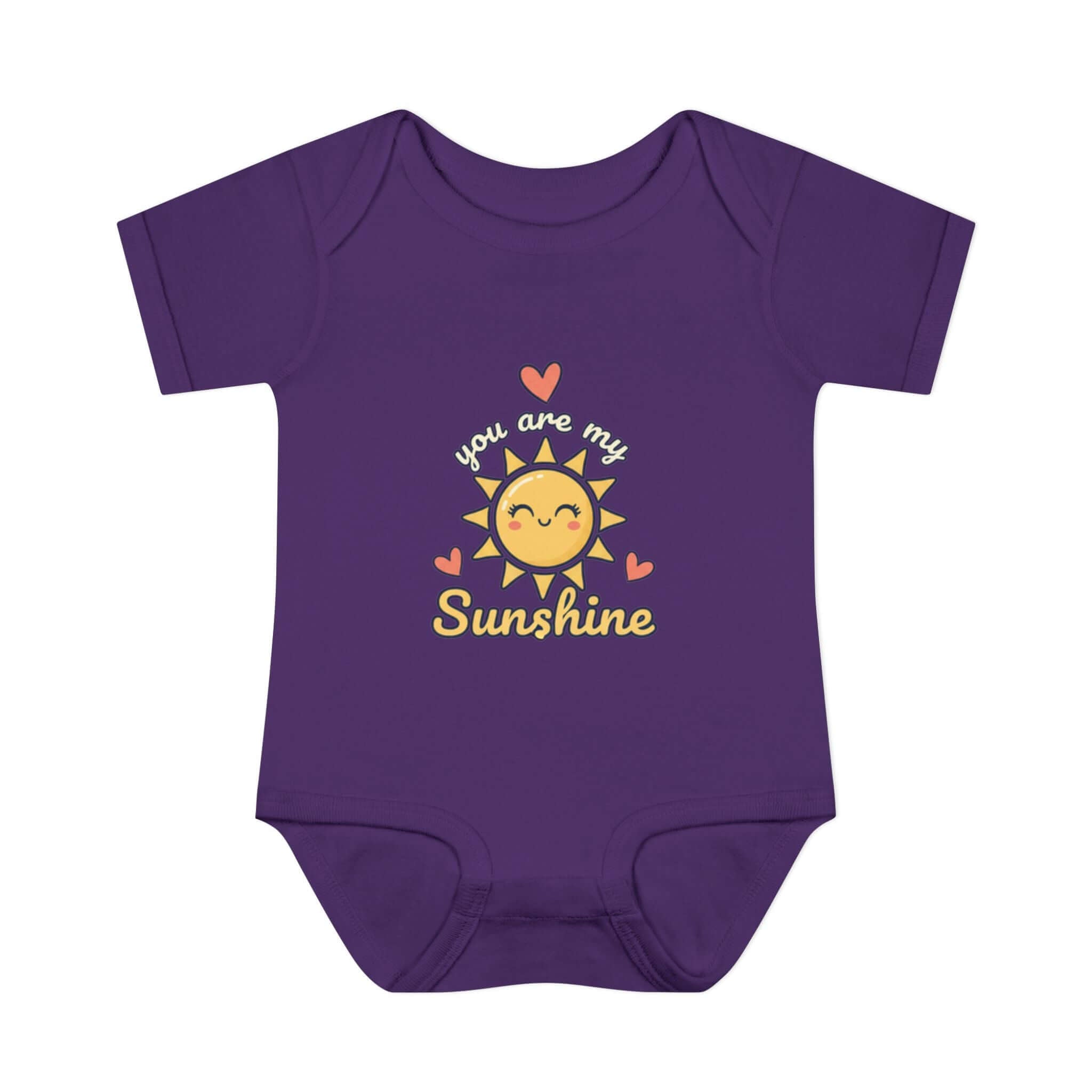 Infant Apparel purple You Are My Sunshine Infant Bodysuit