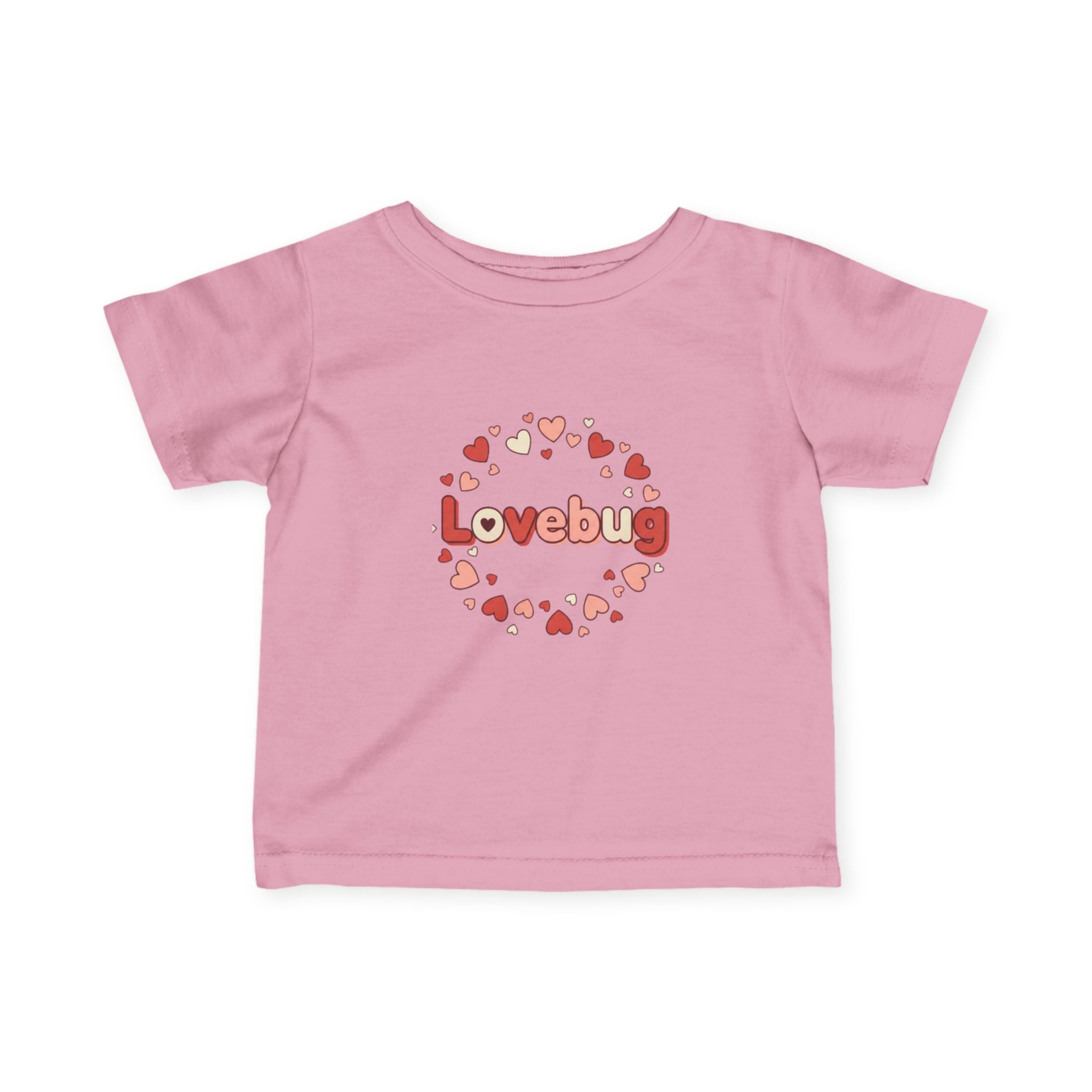 Hearts Baby Apparel Lovebug Infant Tee — Hearts Baby Shirt pink