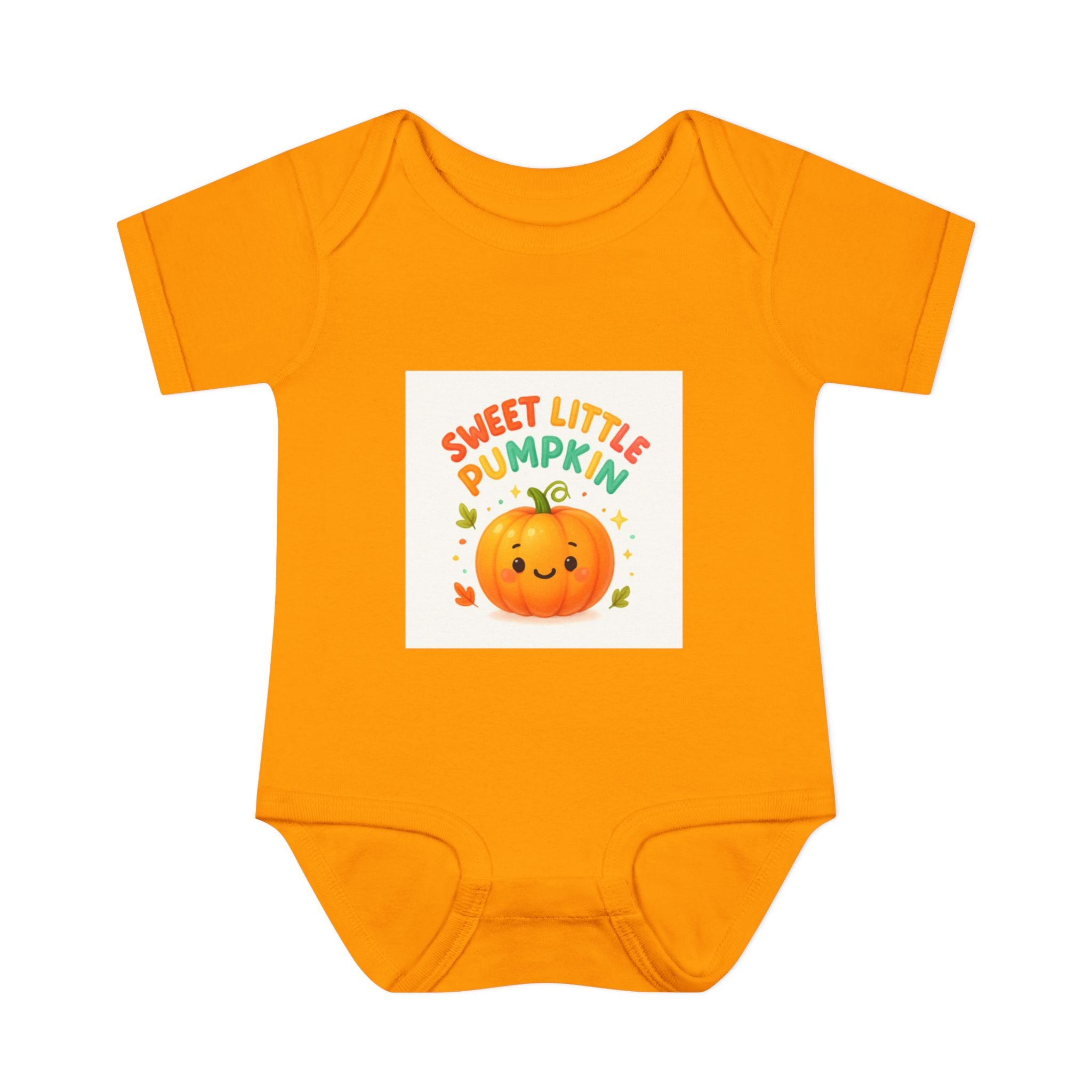 Infant Bodysuit - "Sweet Little Pumpkin" Cute Fall Baby Onesie