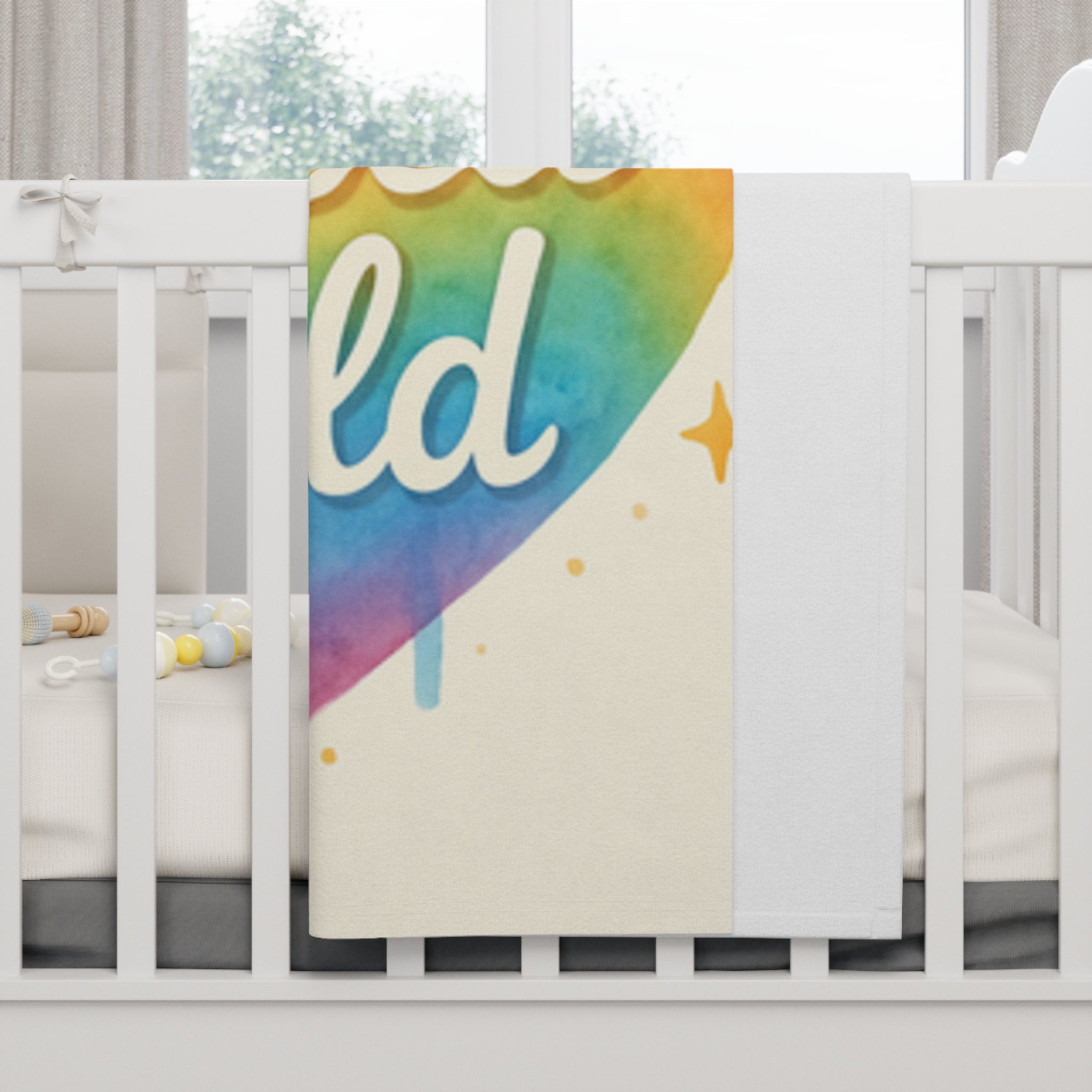 Blessed Child Soft Fleece Baby Blanket Cozy Nursery Blanket
