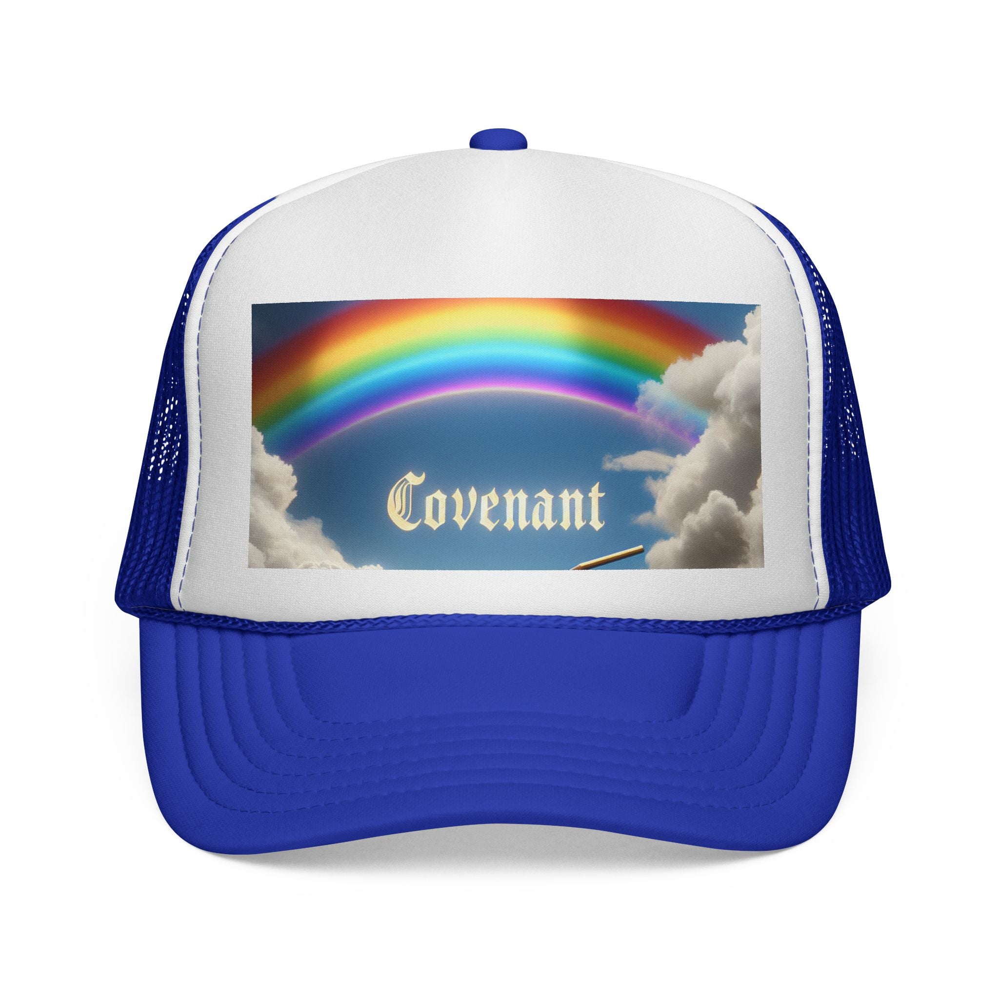 Rainbow Covenant Cap, Trucker Caps, Faith Hat