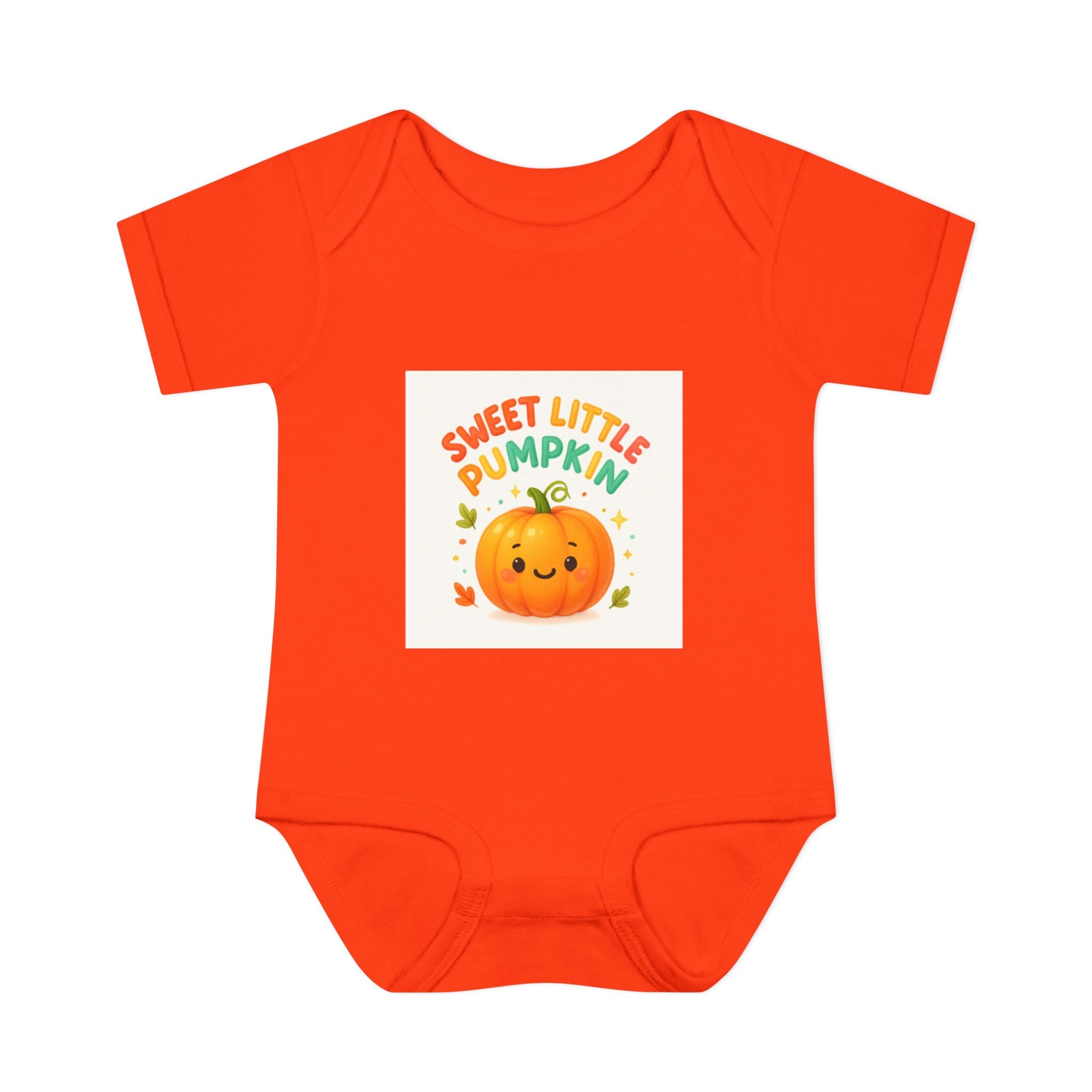 Infant Bodysuit - "Sweet Little Pumpkin" Cute Fall Baby Onesie