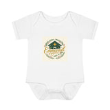 Emmanuel Christmas Infant Bodysuit — Baby Rib Onesie, 'Emmanuel' Holiday Gift Printify