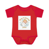 Infant Bodysuit – "Sleep in Heavenly Peace" Memorial Angel Wings Baby Onesie Printify