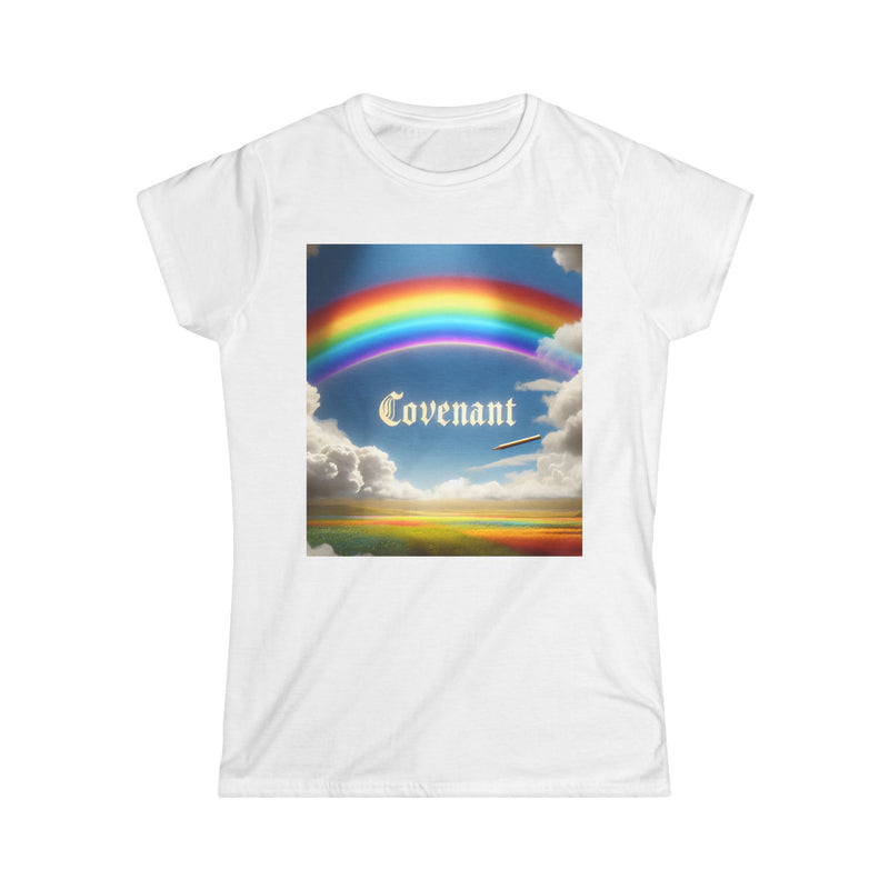 Covenant Rainbow Tee, Faith Shirt, Christian Apparel