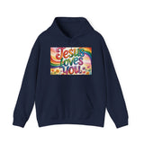 Jesus Loves You Hoodie, Faith Sweatshirt, Faith Hoodie, Christian Apparel