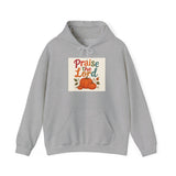 Praise the Lord Hoodie, Pumpkin  Design, Fall hoodie