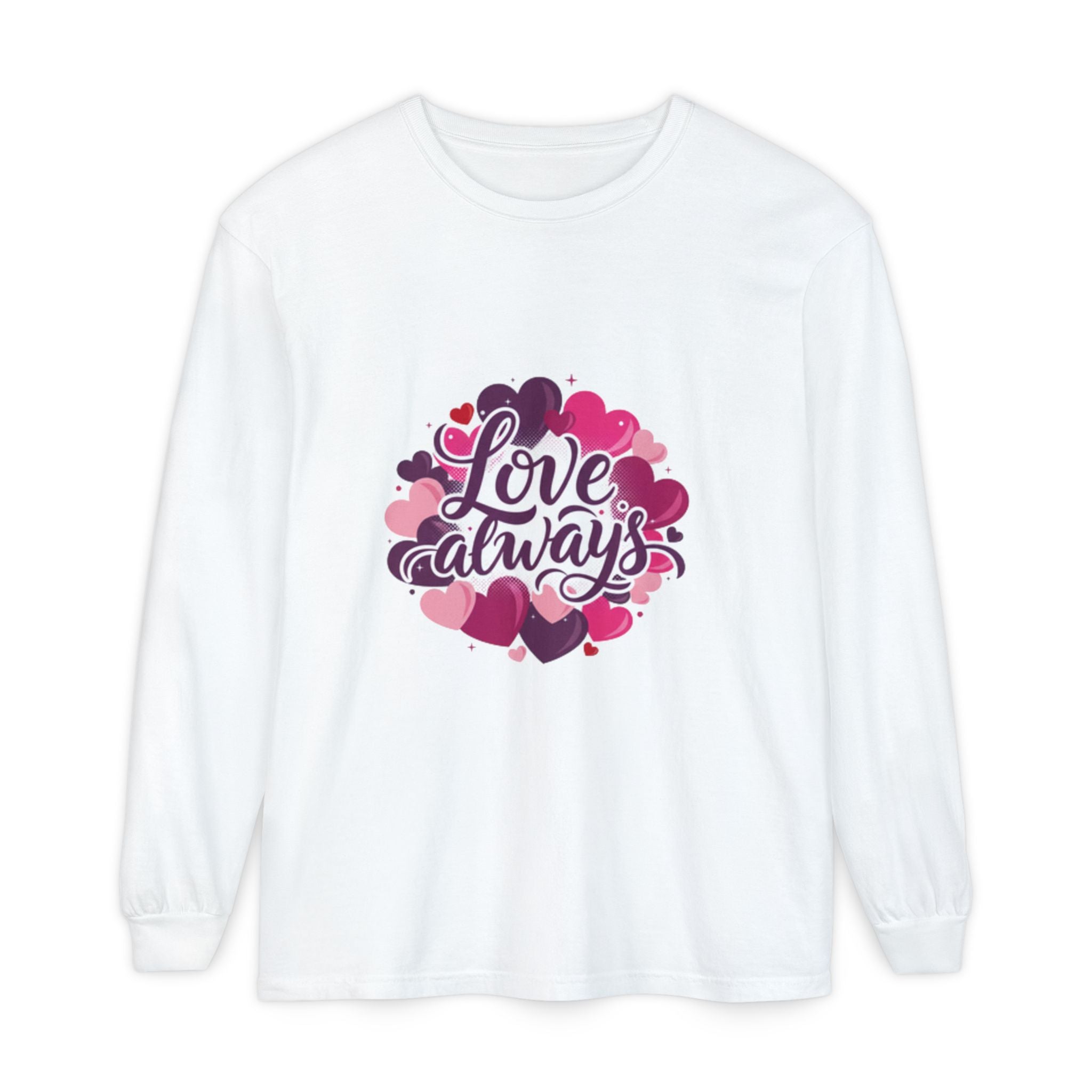 Love Always Heart Long Sleeve T-Shirt