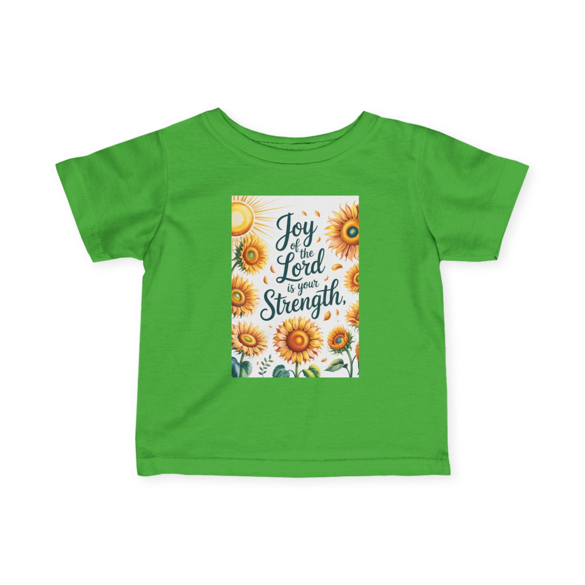 Joy of the Lord Infant Tee, Christian Baby Apparel