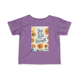 Joy of the Lord Infant Tee, Christian Baby Apparel