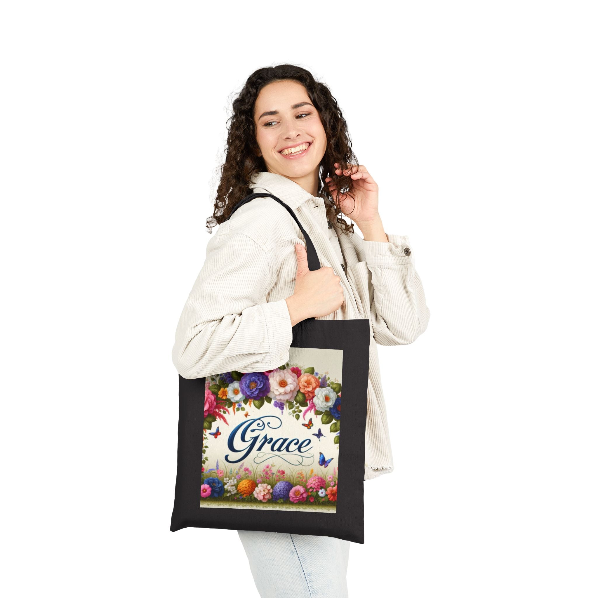 Grace Tote Bag, Everyday bag, Gift for Her