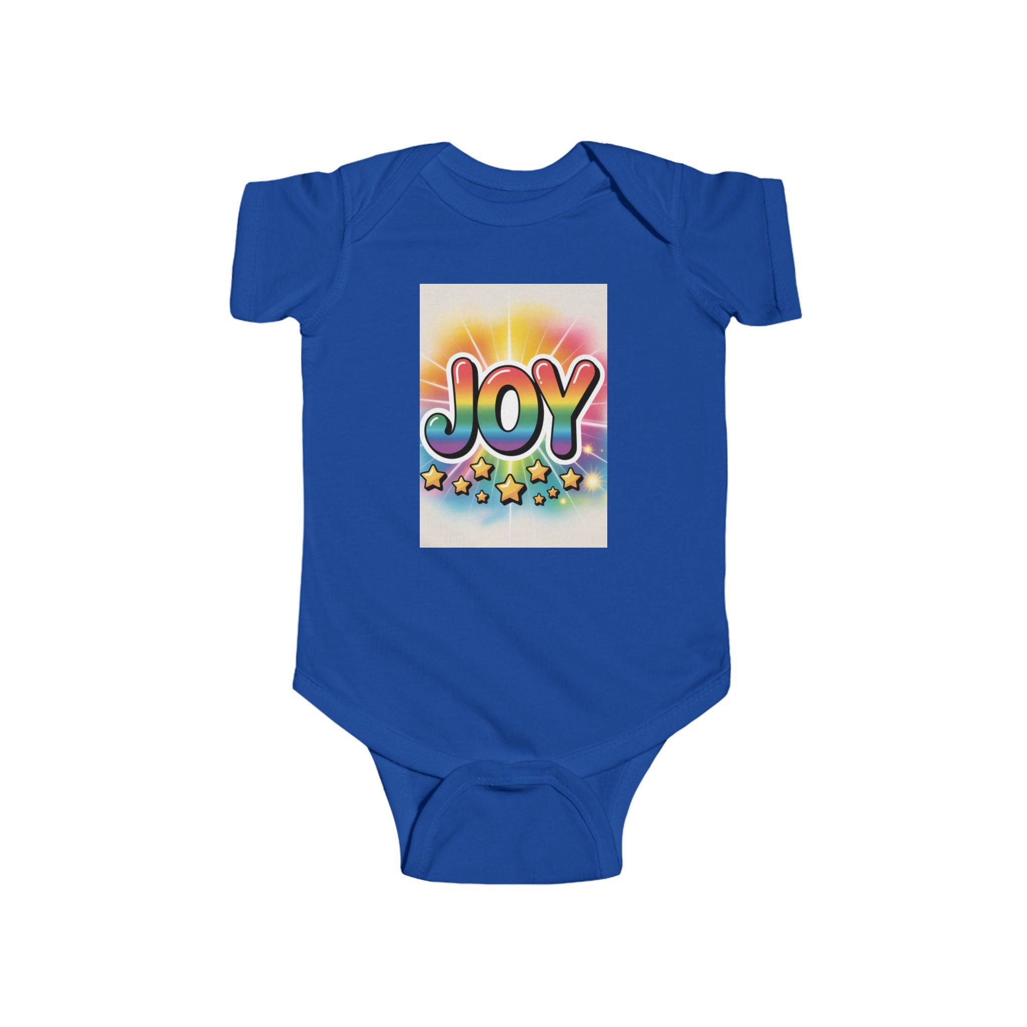 Joy Infant Bodysuit, Colorful Infant Wear, Onesie
