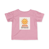 Sunny 'Little Friend' Infant Tee, Baby Shower Gift, Toddler Shirt Printify