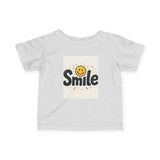 Smile Baby Tee, Baby T-Shirt, Cute Infant T-Shirt, Printify