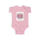 Girls Super Cutie Bodysuit, Baby Girl Outfit, Baby Shower Gift