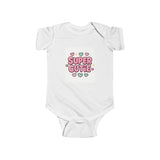 Girls Super Cutie Bodysuit, Baby Girl Outfit, Baby Shower Gift