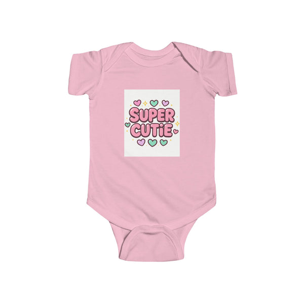 Girls Super Cutie Bodysuit, Baby Girl Outfit, Baby Shower Gift