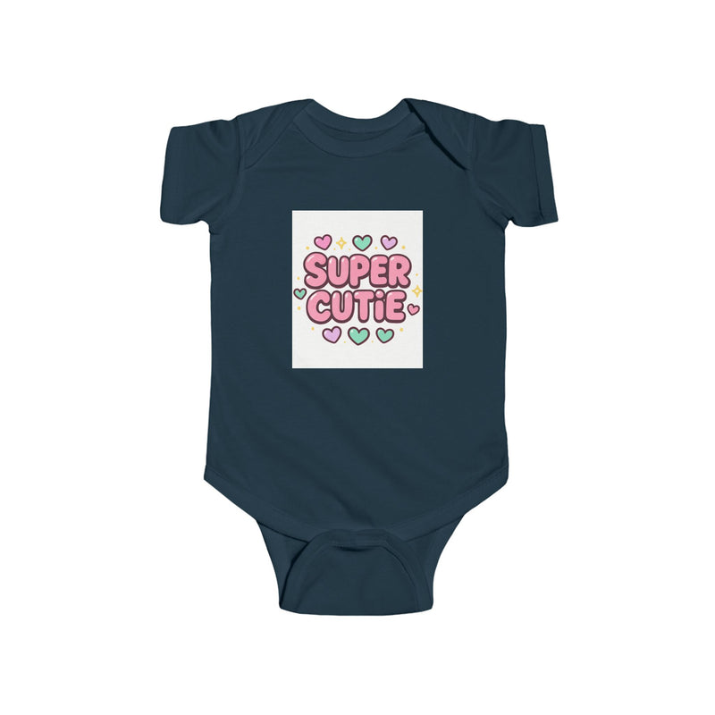 Girls Super Cutie Bodysuit, Baby Girl Outfit, Baby Shower Gift