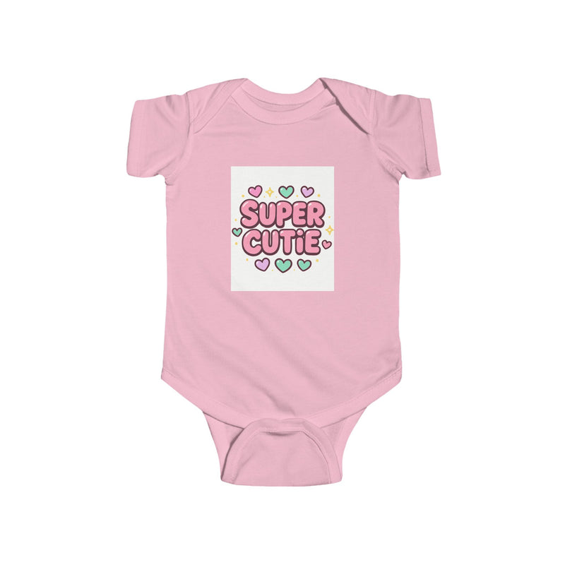 Girls Super Cutie Bodysuit, Baby Girl Outfit, Baby Shower Gift