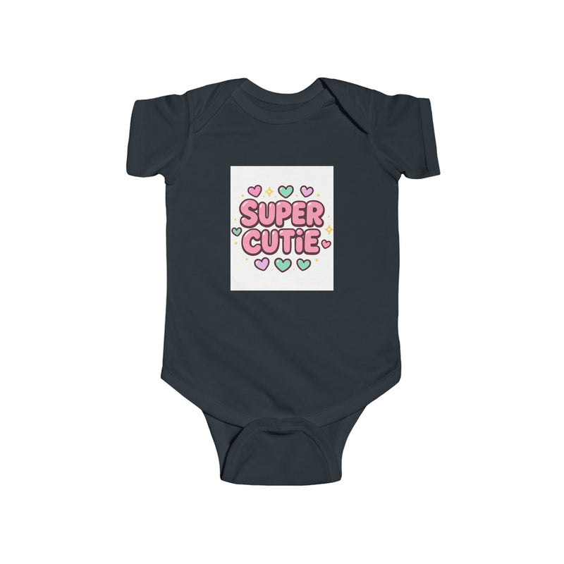 Girls Super Cutie Bodysuit, Baby Girl Outfit, Baby Shower Gift