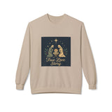 True Love Story Christmas Nativity Sweatshirt Printify